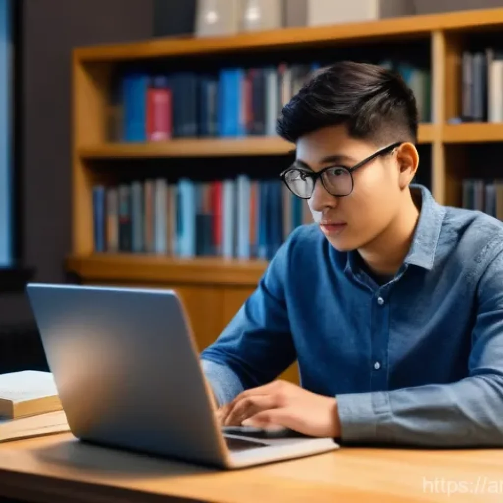 정보기기운용 실기 시험에서 실수를 줄이는 꿀팁 - **Prompt 1: Focused Technical Study Session**
"A young adult, appearing confident and determined...