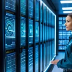 정보기기운용 실무와 최신 장비 관리 기술 트렌드 - **Prompt: Futuristic Proactive Maintenance with AI Analyst**
"A highly detailed and vibrant imag...